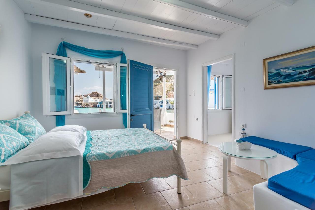 Blue Mare Apartments On The Beach Firopotamos 외부 사진